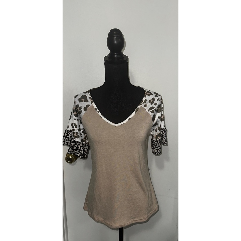 MISSLOOK Leopard Print Shirt